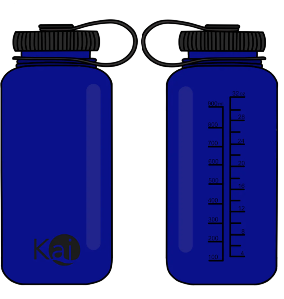 Navy Blue Kai Lite Bottle