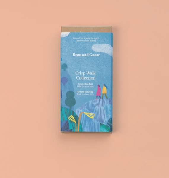 Bean and Goose Chocolate - 2 Bar 'Crisp Walk' Collection